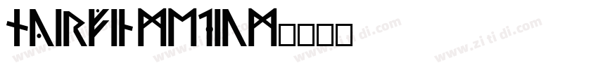 NYIrvin Medium字体转换